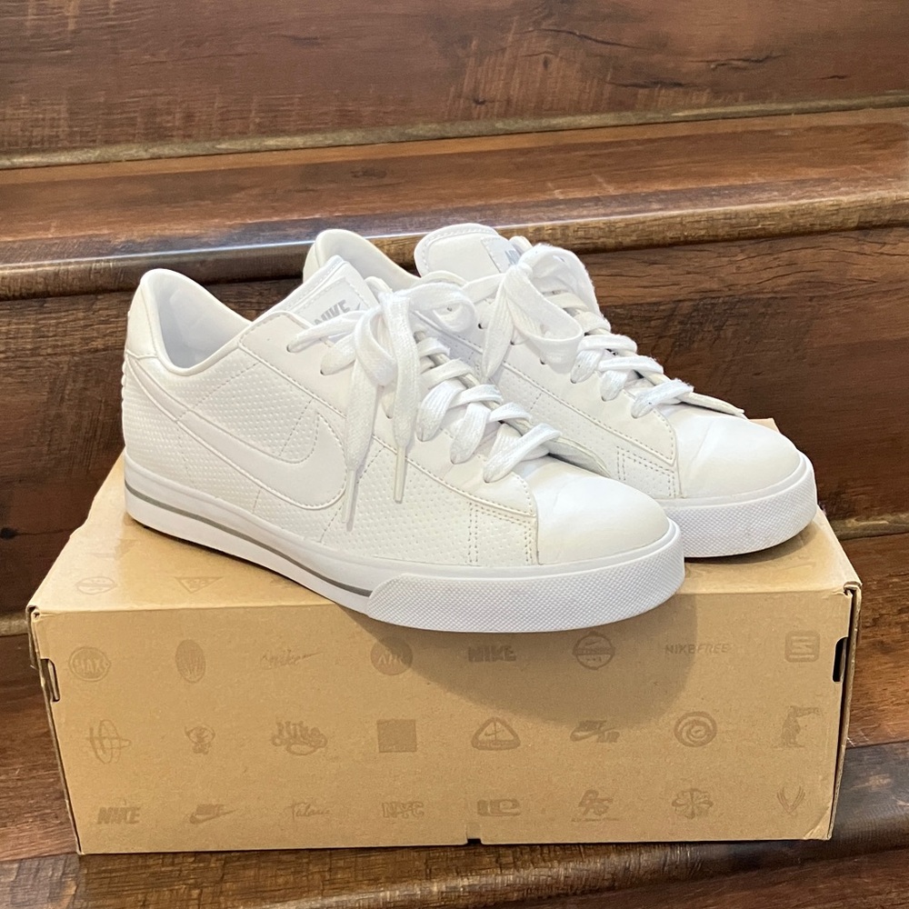Nike Classic White Low-Top Sneakers